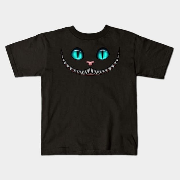 We're all mad here Kids T-Shirt by Eleonora